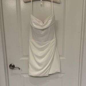White Short Wedding Dress